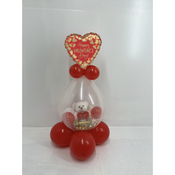 Red Valentine’s Day Stuffer Balloon Red Valentine’s Day Stuffer Balloon