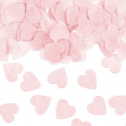 Pink Heart Paper Confetti