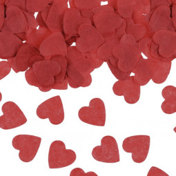 Red Heart Paper Confetti