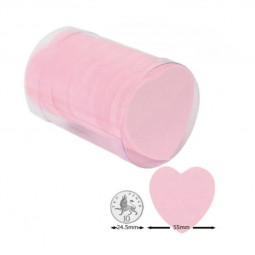 Pale Pink Heart Paper Confetti