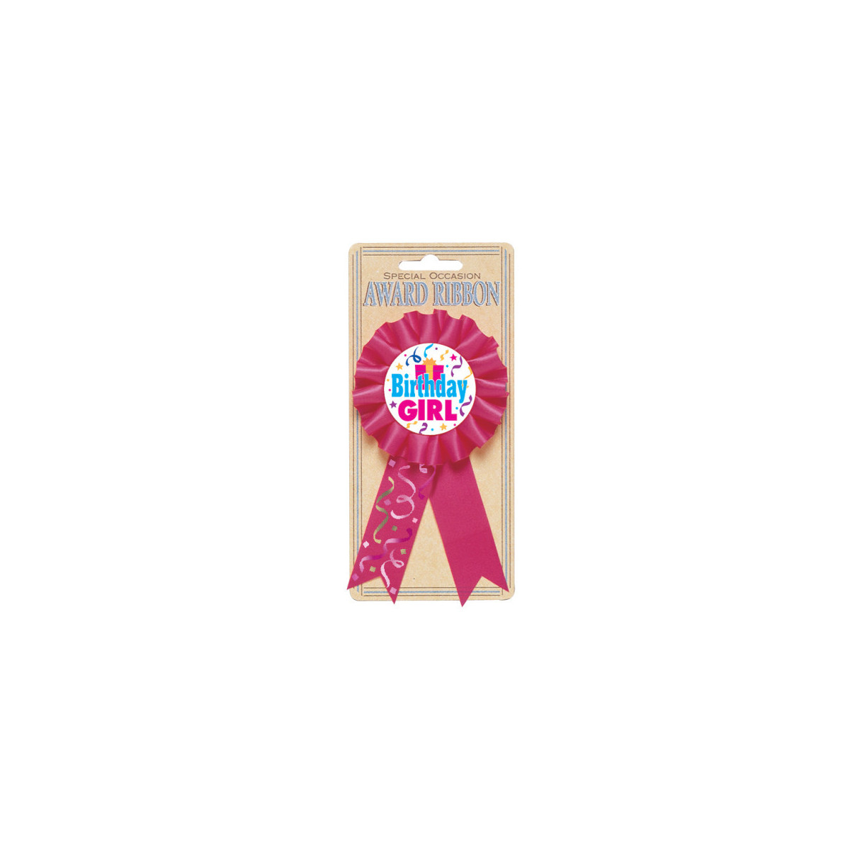 Birthday Girl Rosette Badge