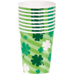 Lucky Clover Paper Cups