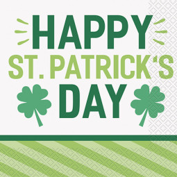 Lucky Clover Paper Napkins