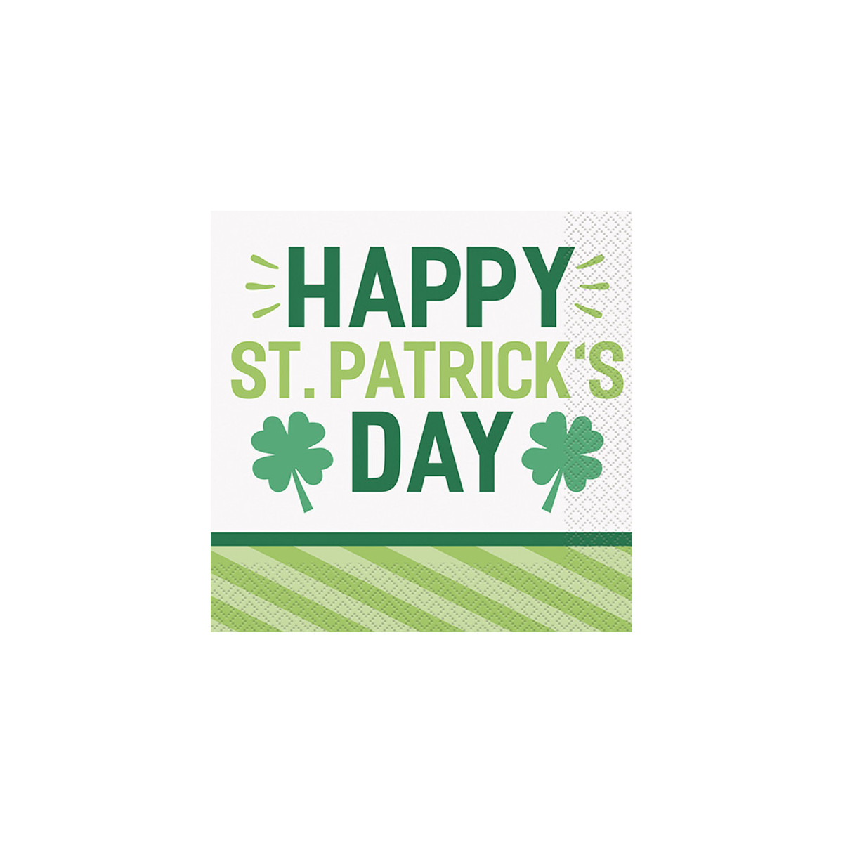 Lucky Clover Paper Napkins