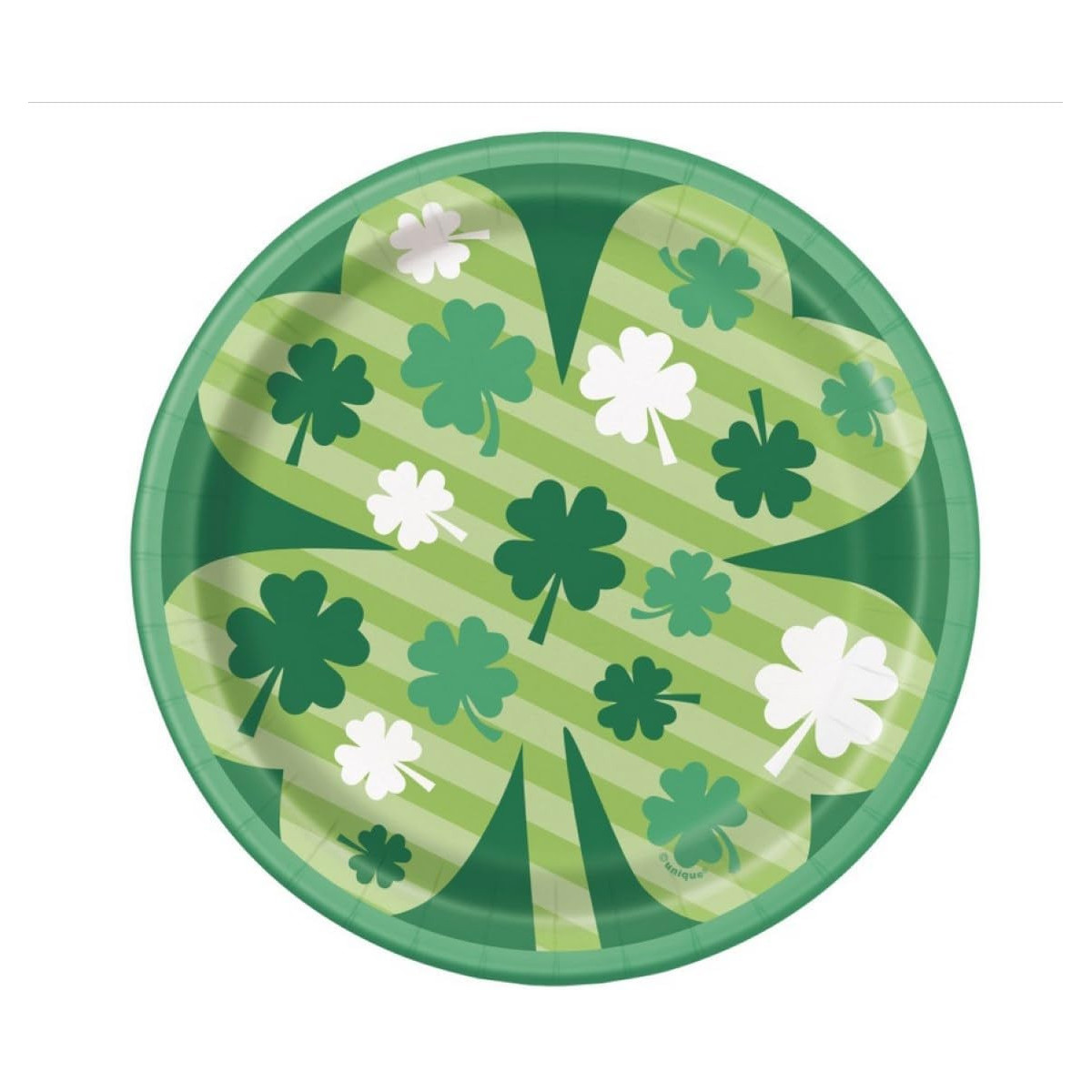 Lucky Clover Small Paper Plates
