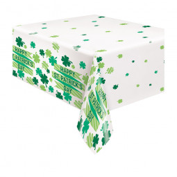 Lucky Clover Plastic Tablecover