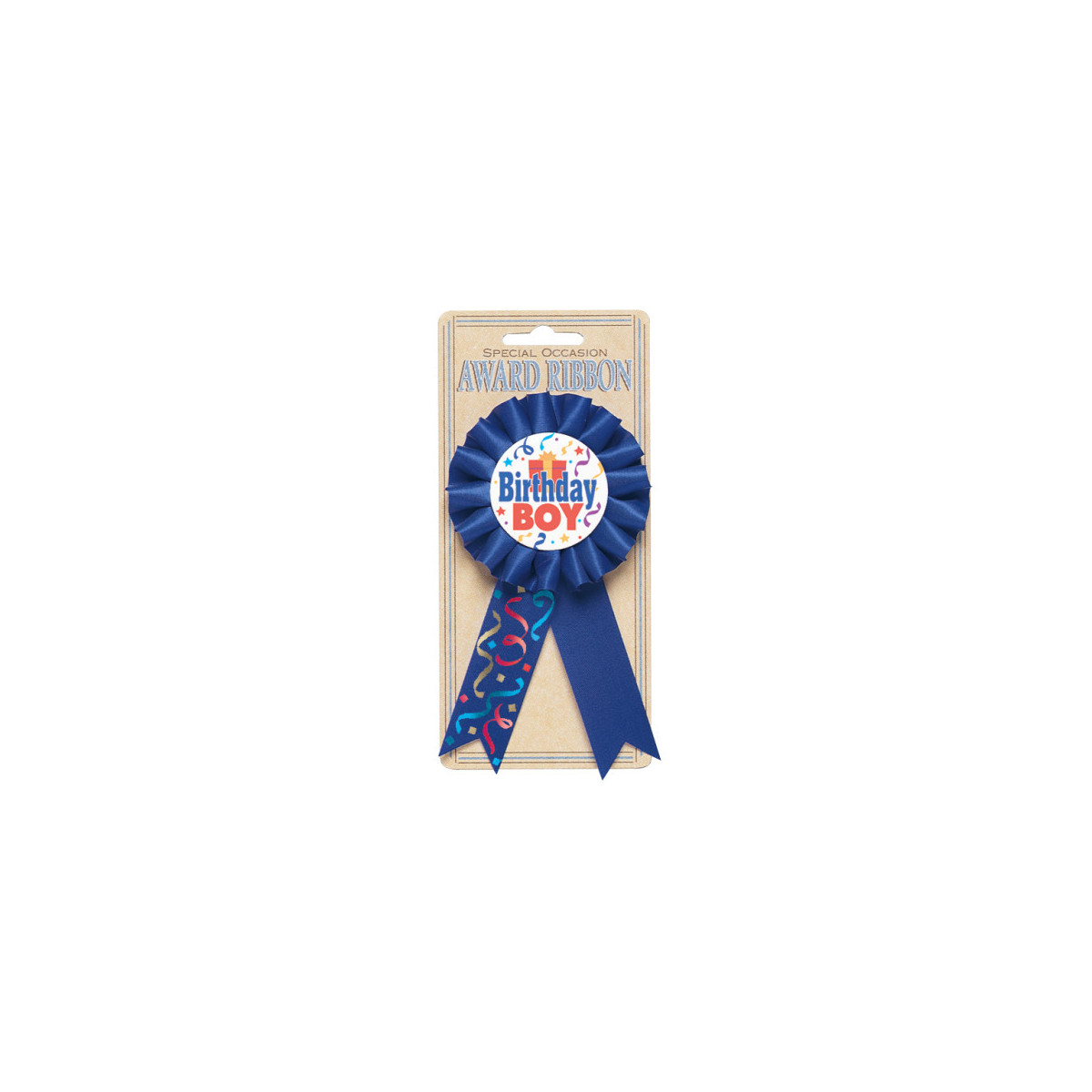 Birthday Boy Rosette Badge