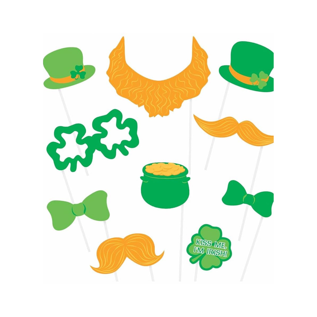St Patricks Day Photo Booth Props St Patricks Day Photo Booth Props