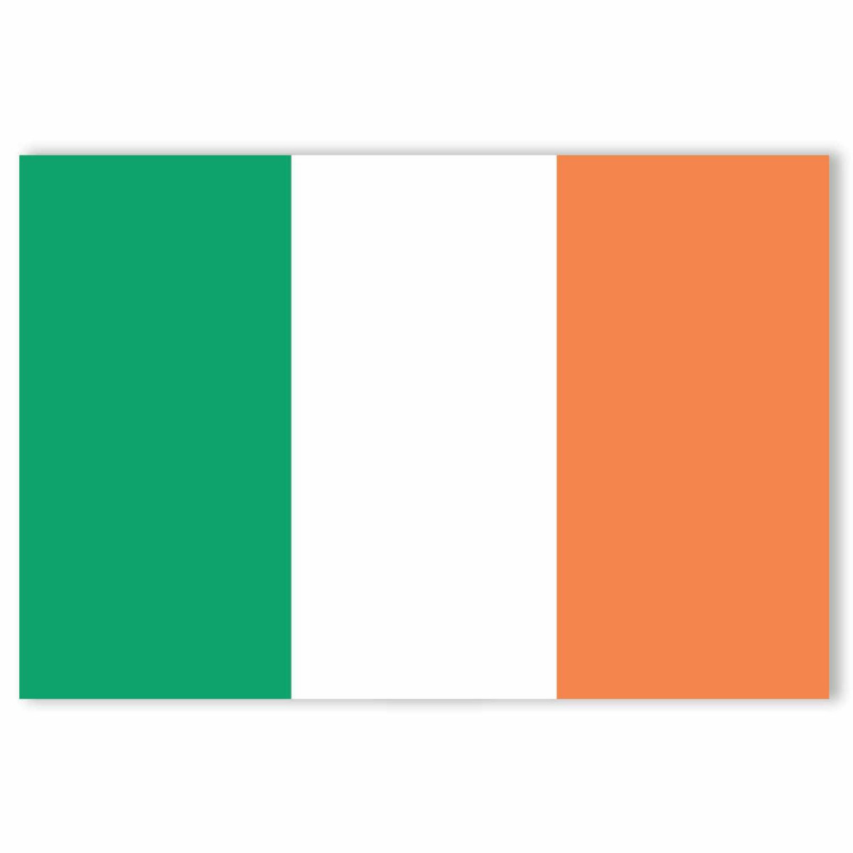 Fabric Irish Flag - 5' x 3' with Eyelets