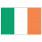 Fabric Irish Flag - 5' x 3' with Eyelets