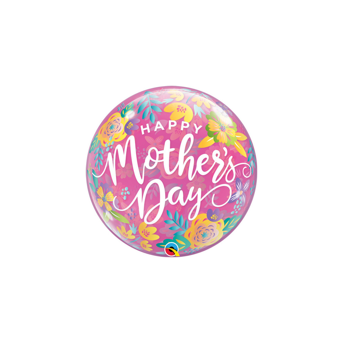 Happy Mother's Day Supershape Foil Balloon - Inflated
