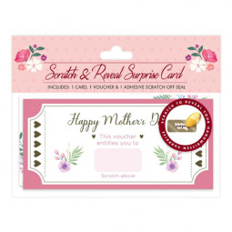 Mother's Day Scratch Card Voucher
