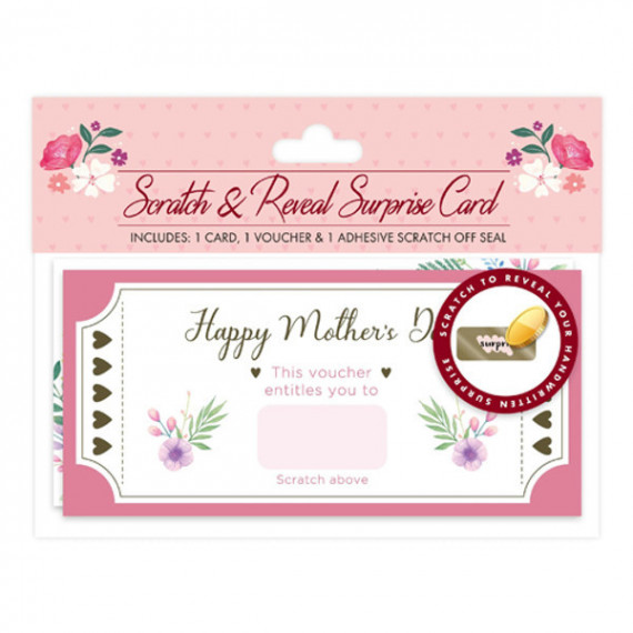 Mother's Day Scratch Card Voucher Mother's Day Scratch Card Voucher