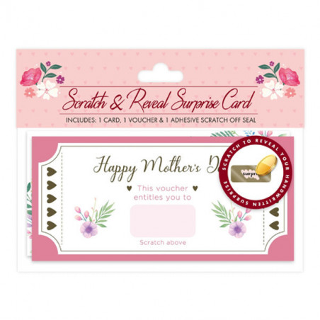 Mother's Day Scratch Card Voucher