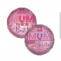 Mum You're The Best Supershape Foil Balloon - Inflated Mum You're The Best Supershape Foil Balloon - Inflated