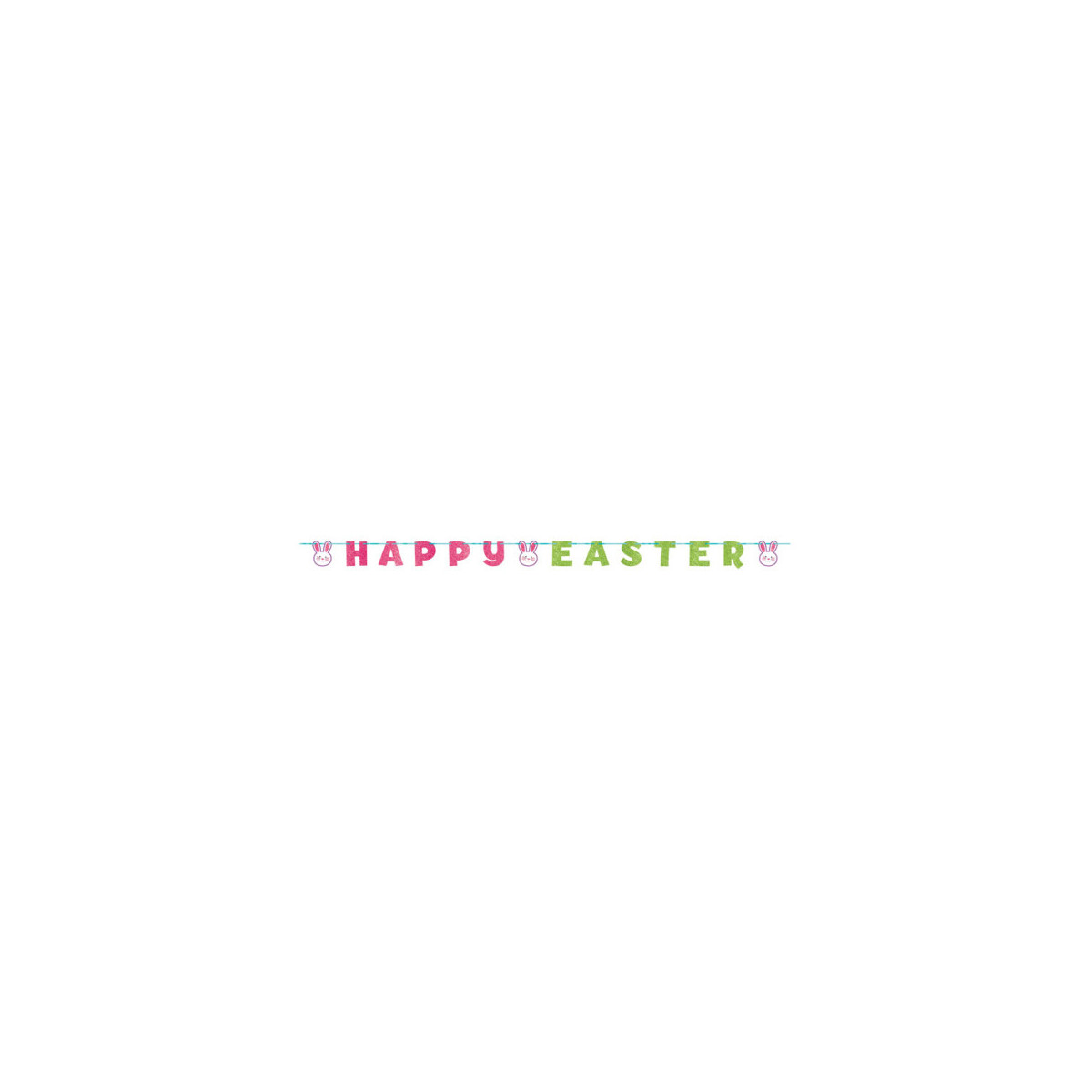 Happy Easter Glitter Banner Happy Easter Glitter Banner