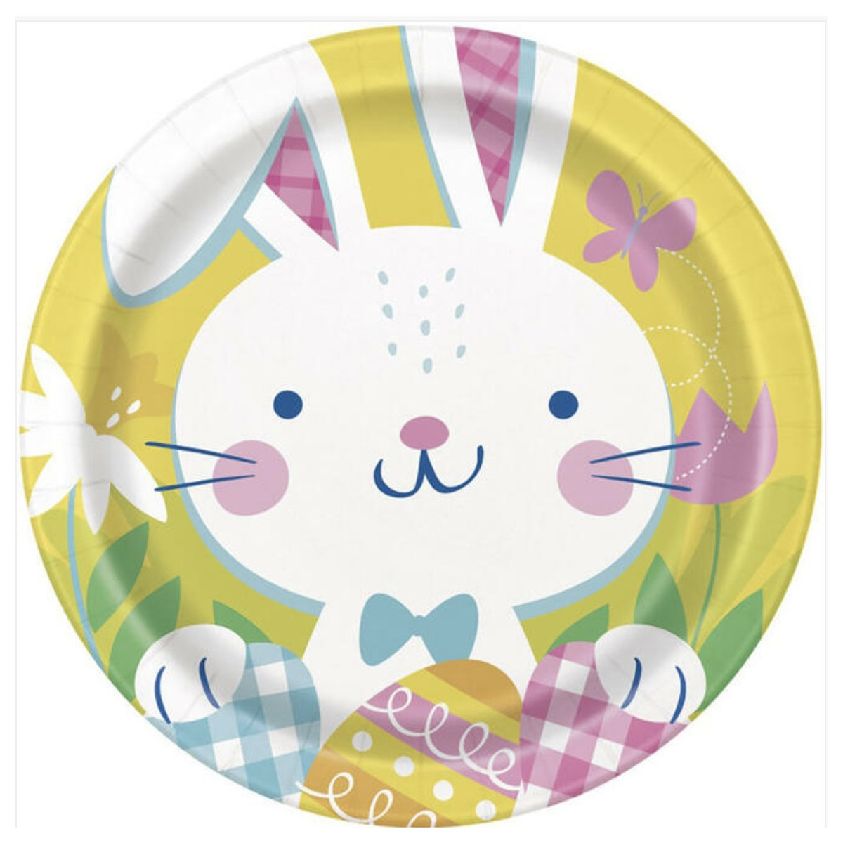 Easter Bunny Paper Plates