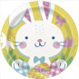 Easter Bunny Paper Plates