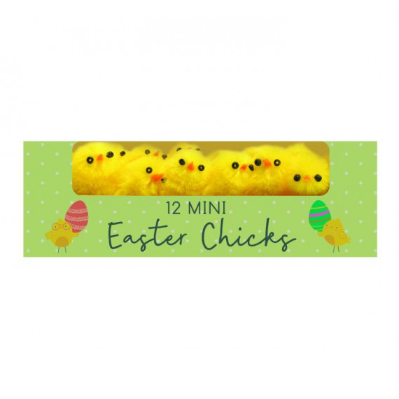 Mini Easter Chicks - Pack of 12 Mini Easter Chicks - Pack of 12
