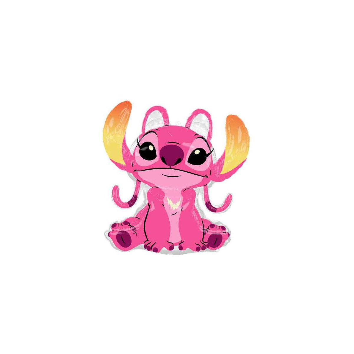 Stitch Angel SuperShape Foil Balloon - Inflated Stitch Angel SuperShape Foil Balloon - Inflated