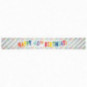 Multi-Coloured Happy 40th Birthday Banner