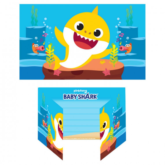 Baby Shark Invitations Baby Shark Invitations