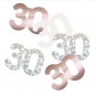 Rose Gold 30th Birthday Confetti