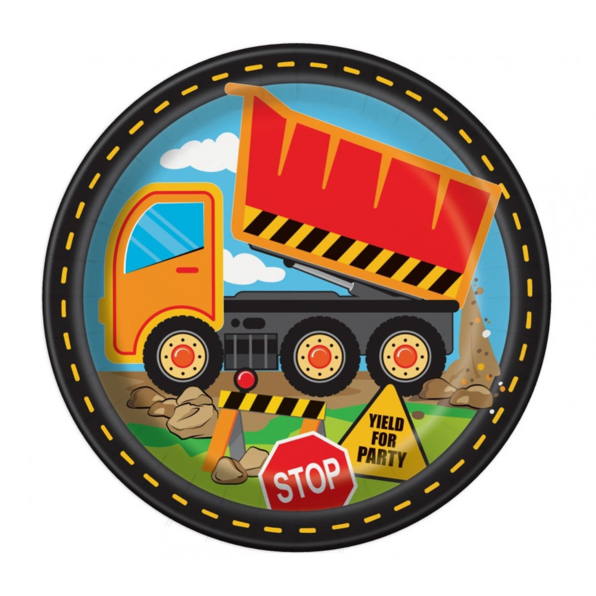 Construction Paper Plates