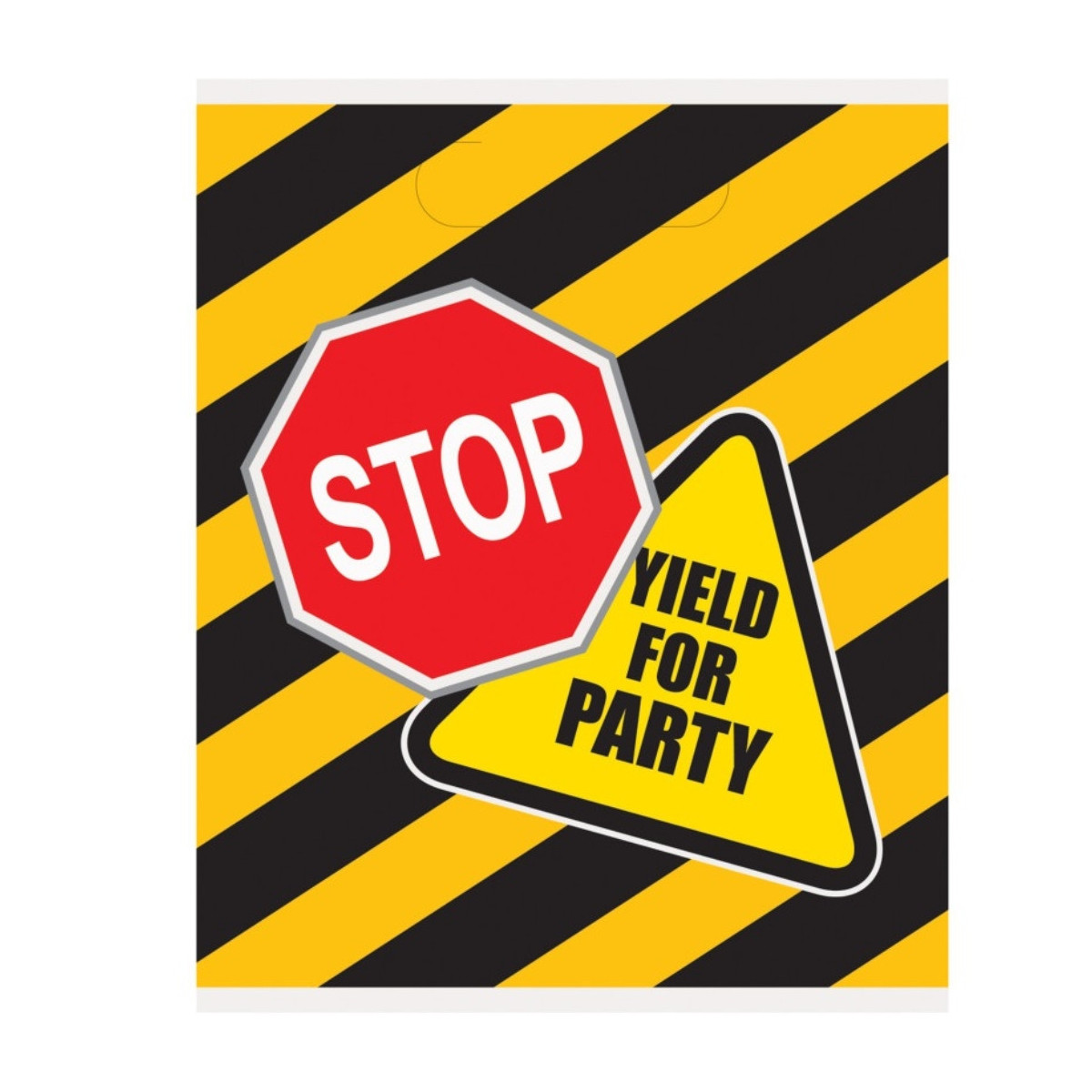 Construction Plastic Party Bags Construction Plastic Party Bags