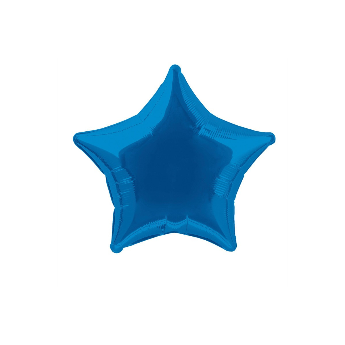 Dark Blue Star Foil Balloon - Inflated Dark Blue Star Foil Balloon - Inflated
