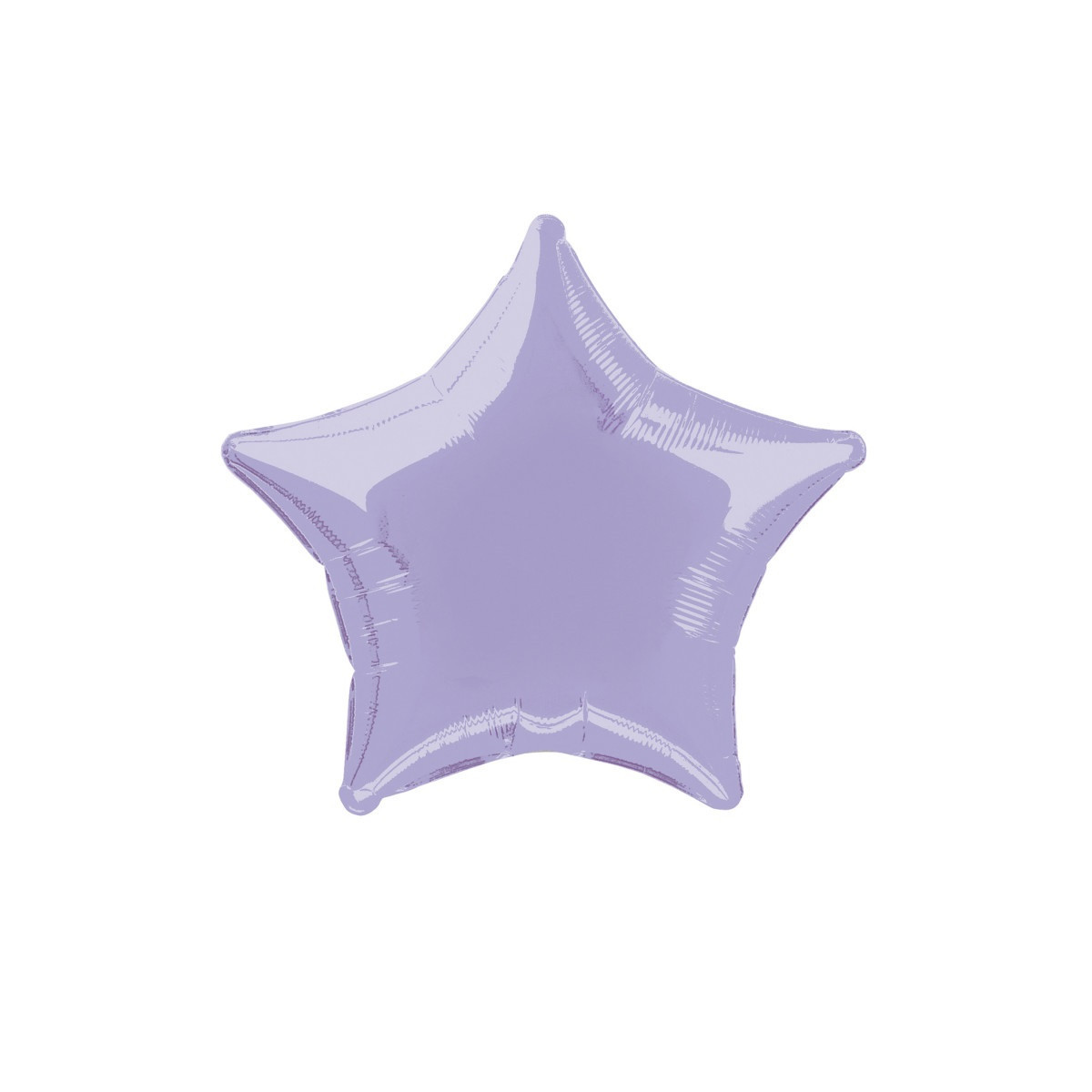 Lavender Star Foil Balloon - Inflated Lavender Star Foil Balloon - Inflated