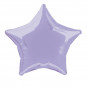 Lavender Star Foil Balloon - Inflated Lavender Star Foil Balloon - Inflated