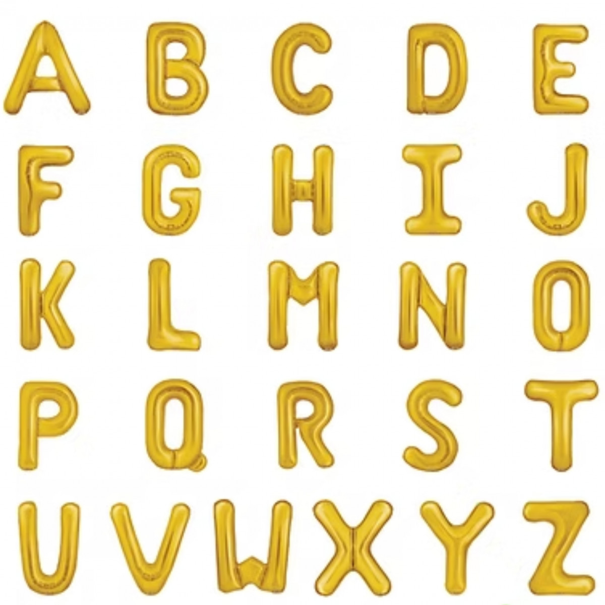 Create your own AIR-FILLED Balloon Banner! - Gold