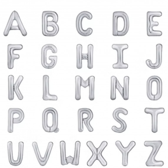 Create your own AIR-FILLED Balloon Banner! - Silver Create your own AIR-FILLED Balloon Banner! - Silver