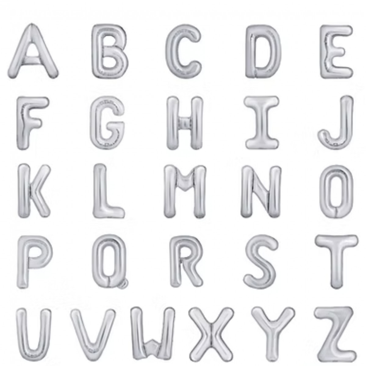 Create your own AIR-FILLED Balloon Banner! - Silver Create your own AIR-FILLED Balloon Banner! - Silver