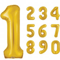 Create your own AIR-FILLED Balloon Banner! - Gold