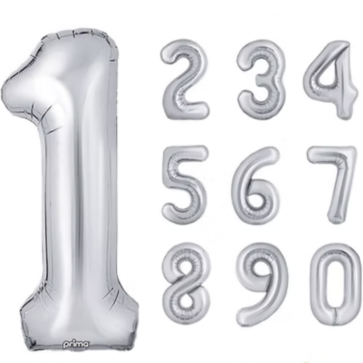 Create your own AIR-FILLED Balloon Banner! - Silver