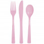 Light Pink Plastic Cutlery Light Pink Plastic Cutlery