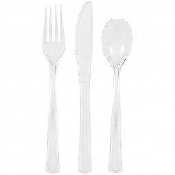 Clear Plastic Cutlery