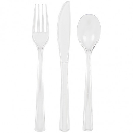Clear Plastic Cutlery