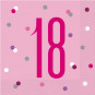 Pink Glitz 18th Napkins