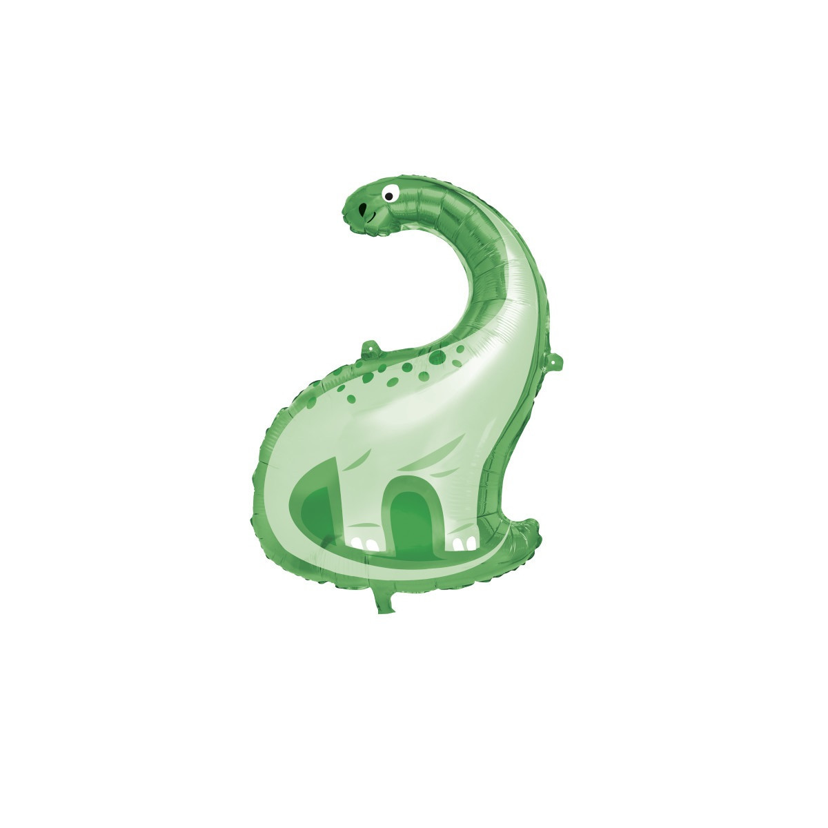 Green Dinosaur Supershape Foil Balloon - Inflated Green Dinosaur Supershape Foil Balloon - Inflated