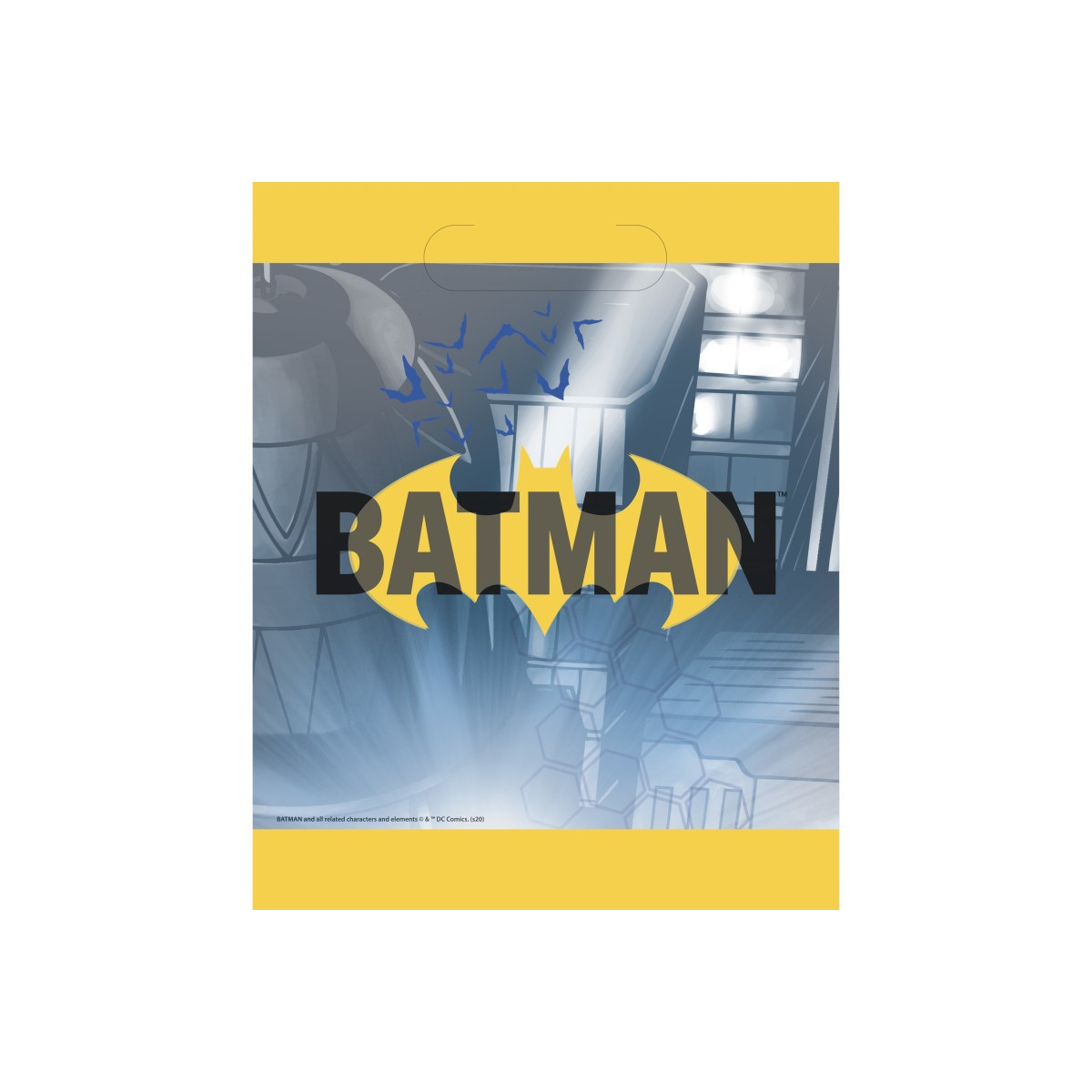 Batman Plastic Party Bags Batman Plastic Party Bags