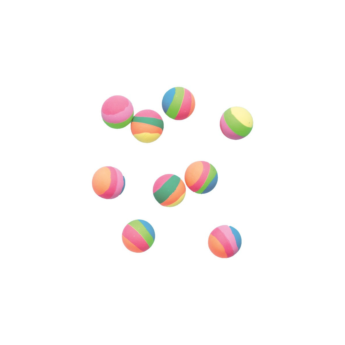 Striped Bouncy Balls