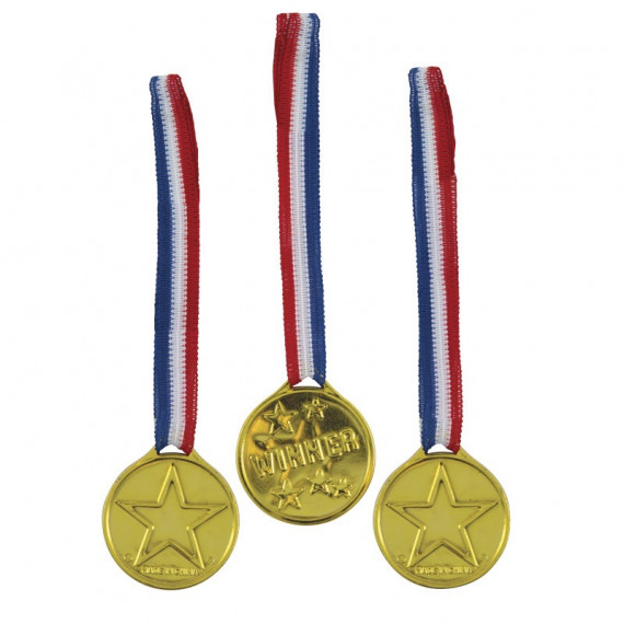 Plastic Winner Medals