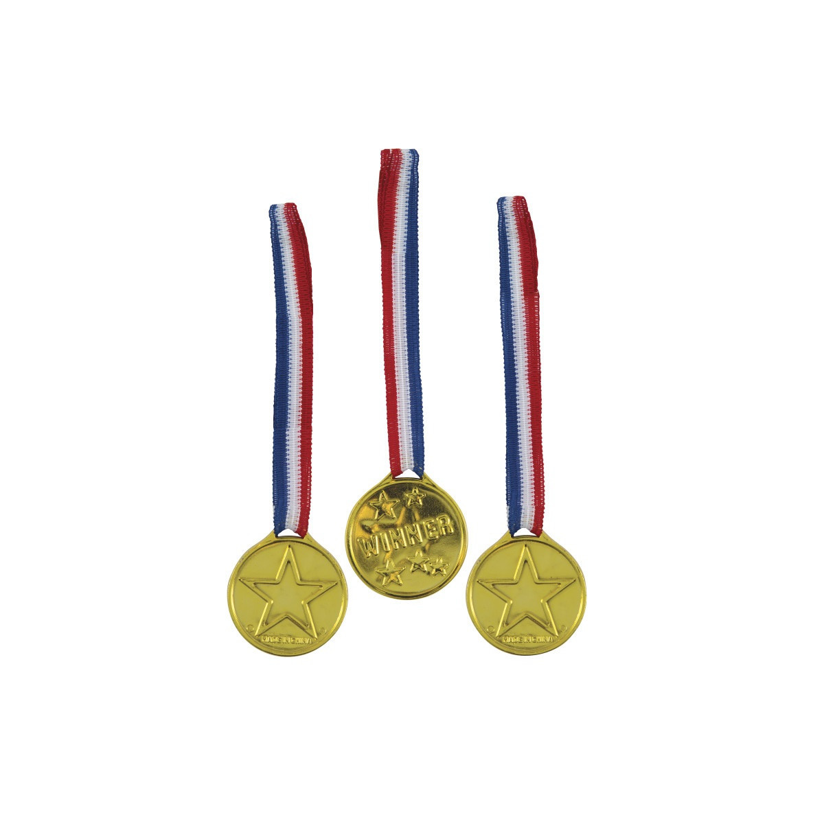 Plastic Winner Medals