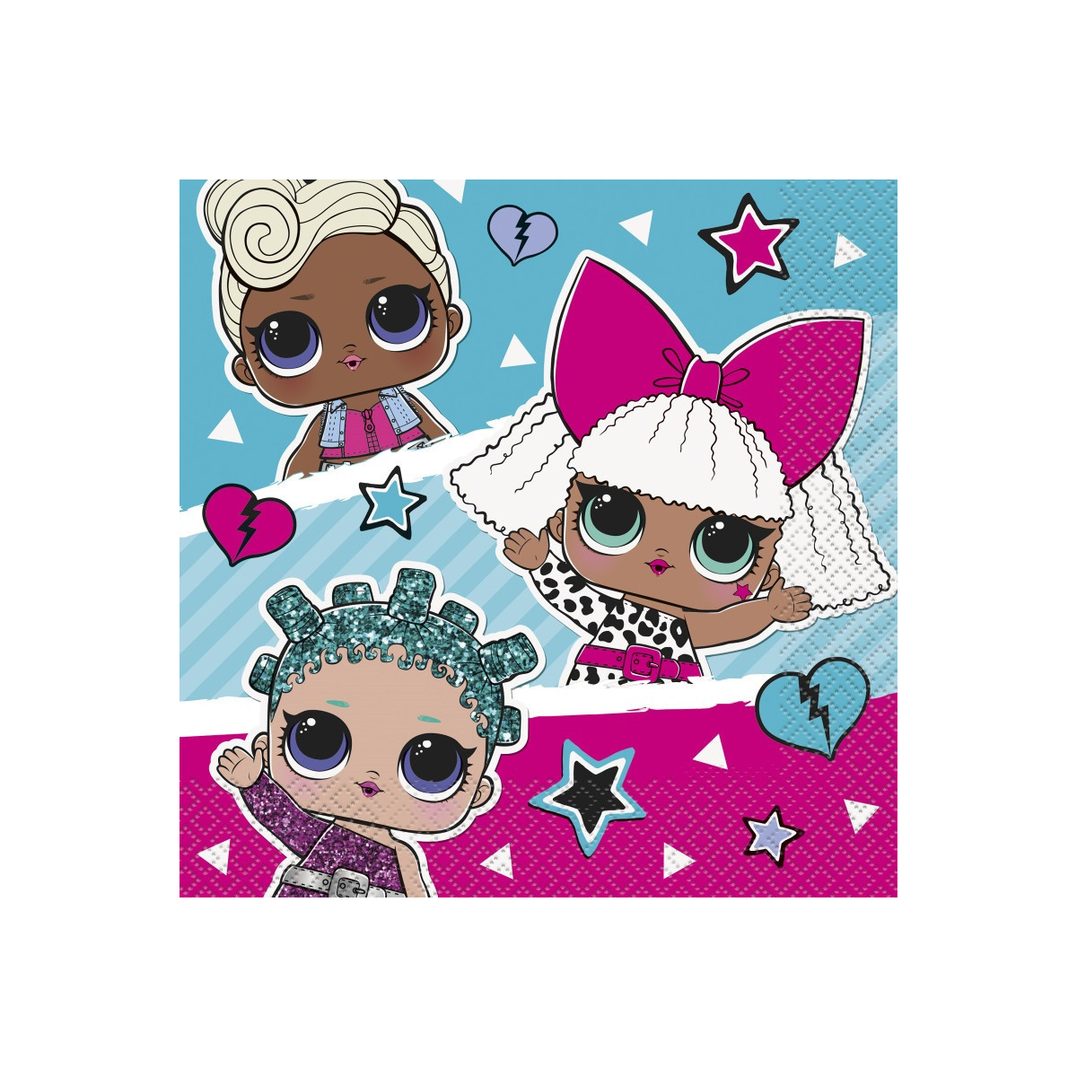 LOL Doll Paper Napkins LOL Doll Paper Napkins