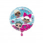 LOL Doll Round Foil Balloon - Inflated LOL Doll Round Foil Balloon - Inflated