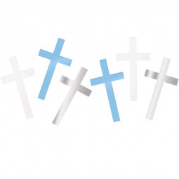 Blue Cross Confetti