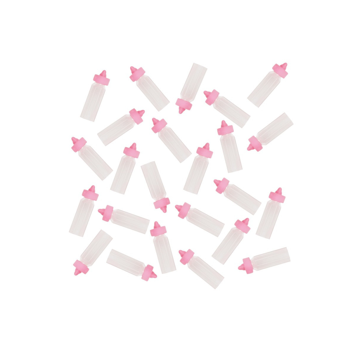 Pink Mini Baby Bottles Table Sprinkles Pink Mini Baby Bottles Table Sprinkles